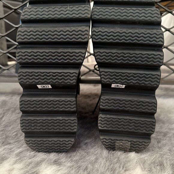 Demonia NWOT Shaker-60 Funky 4 1/2" Wedge Studded & Spiked Ankle Platform Boots - Picture 5 of 5